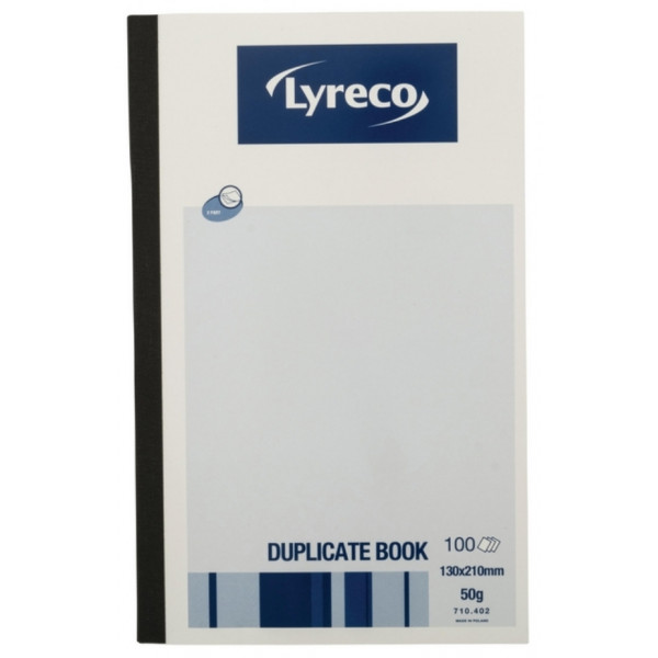 Duplicate Book - 210 x 130mm - 100 Numbered Sheets