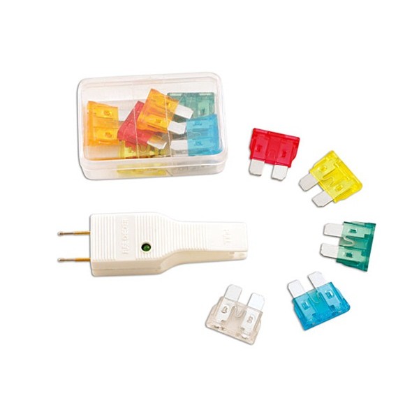 Auto Fuse & Tester Kit - 13 Piece
