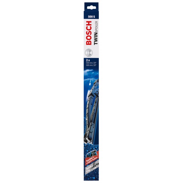 Bosch Super Plus Conventional Blade With Spoiler Set 625/625mm