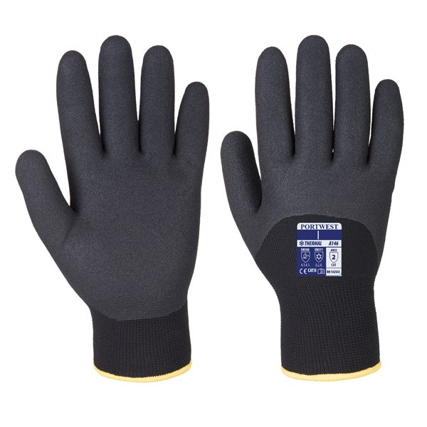 Arctic Winter Gloves - Black - XX Large