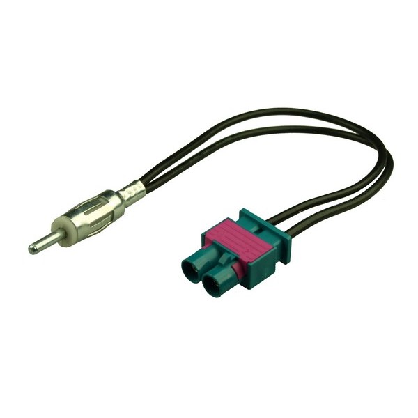 Aerial Adaptor - Dual Fakra To Male - Audi (2007 Onwards)