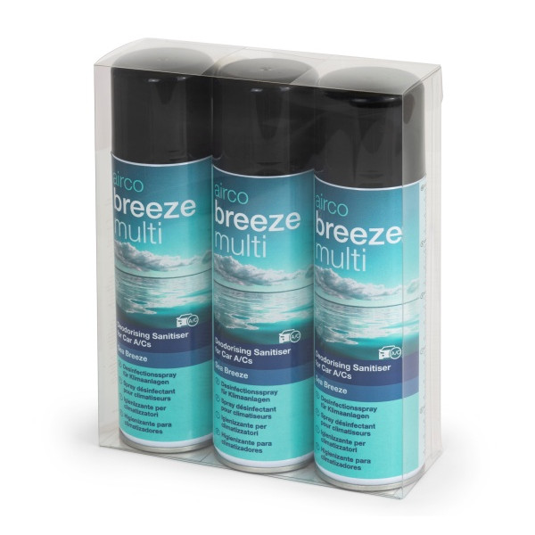 Airco Breeze Multi Deodorising Sanitiser for Vehicle A/Cs