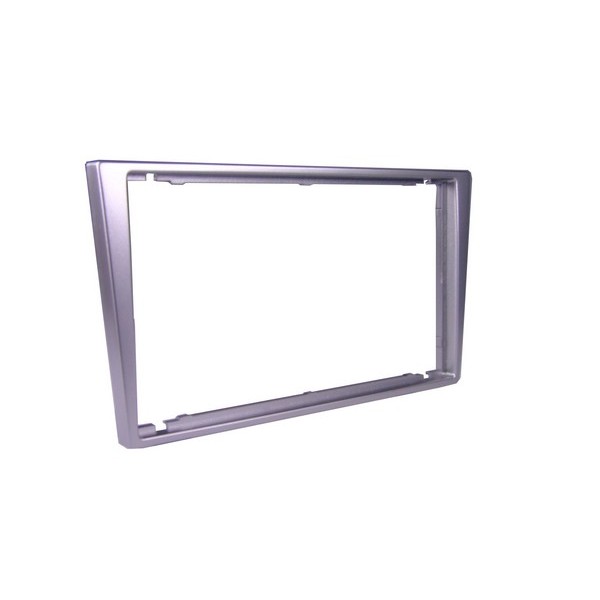 Fascia Panel - Vauxhall Models Light Silver - Double DIN