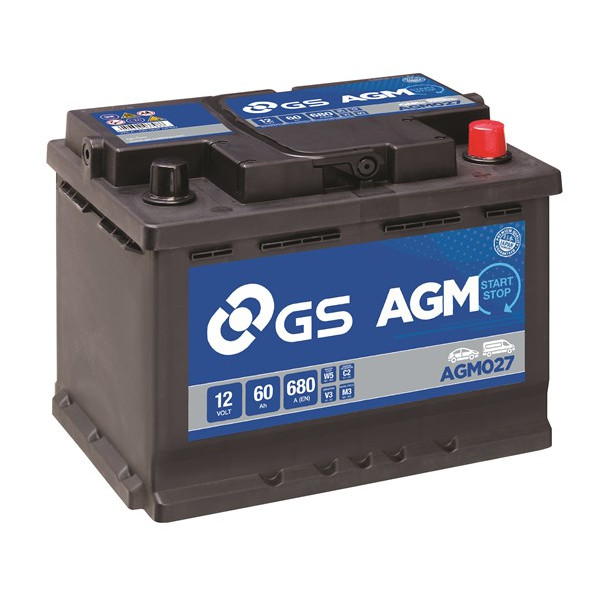 AGM Start Stop Plus Battery 12V - 60Ah - 680A