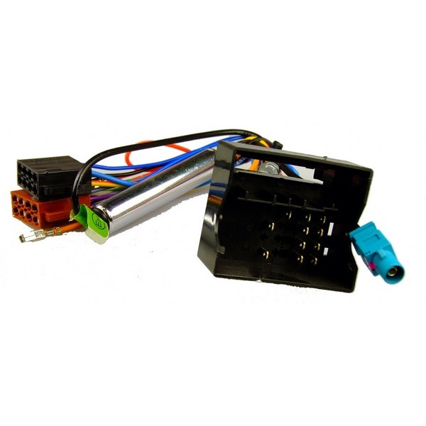 ISO VW, Seat & Skoda Various Models Aerial Adaptor Quadlock (2001)