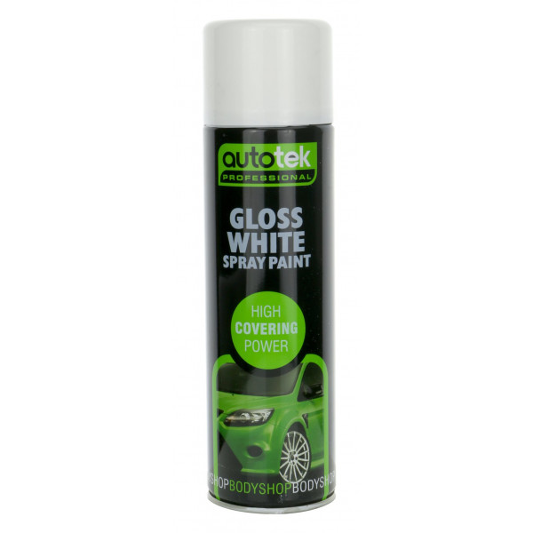 Aerosol Paint - Gloss White - 500ml