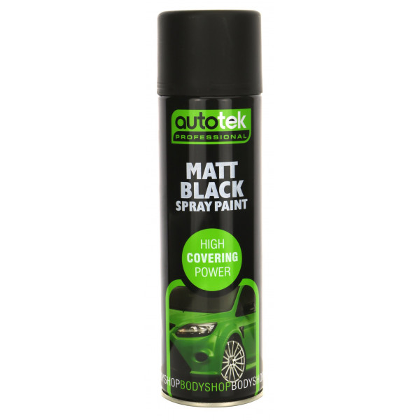 Aerosol Paint - Matt Black - 500ml