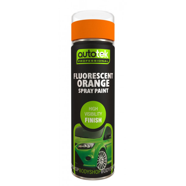 Aerosol Paint - Fluorescent Orange - 500ml