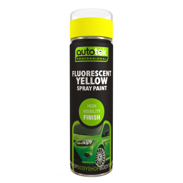 Aerosol Paint - Fluorescent Yellow - 500ml