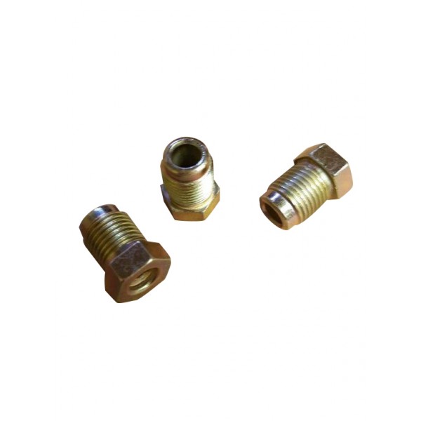 Female Brake Pipe Nuts (Unions) 10mm x 1mm - Pack of 50