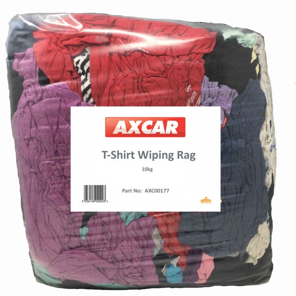 T Shirt Wiping Rag - 10 kilo bag