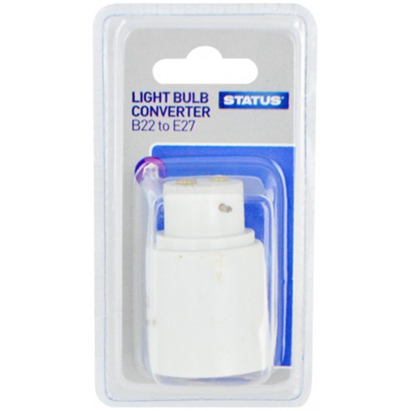 Light Bulb Cap Converter BC to ES - Pack of 5