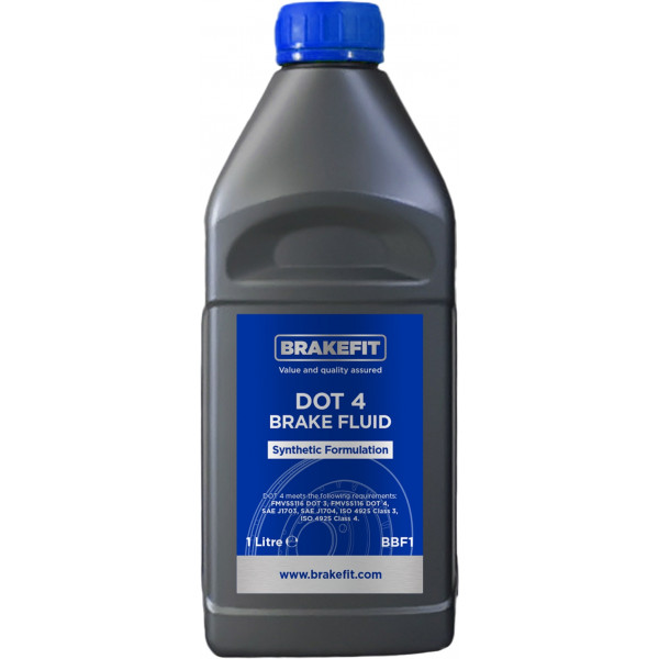 DOT 4 Brake Fluid - 1 Litre