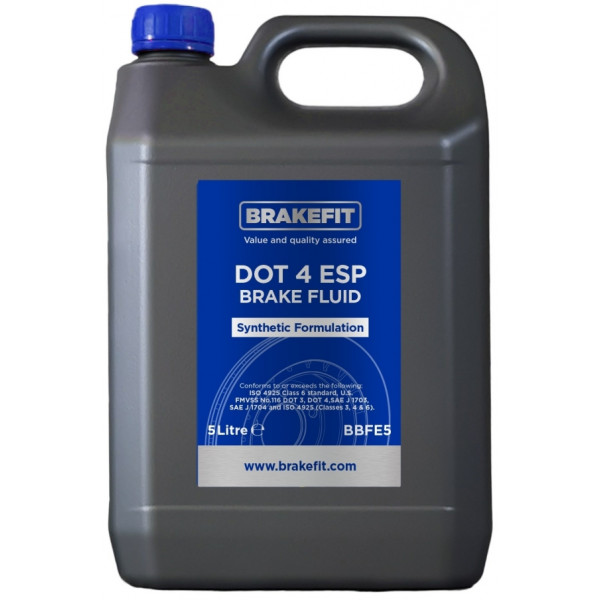 DOT 4 Brake Fluid ESP - 5 Litre