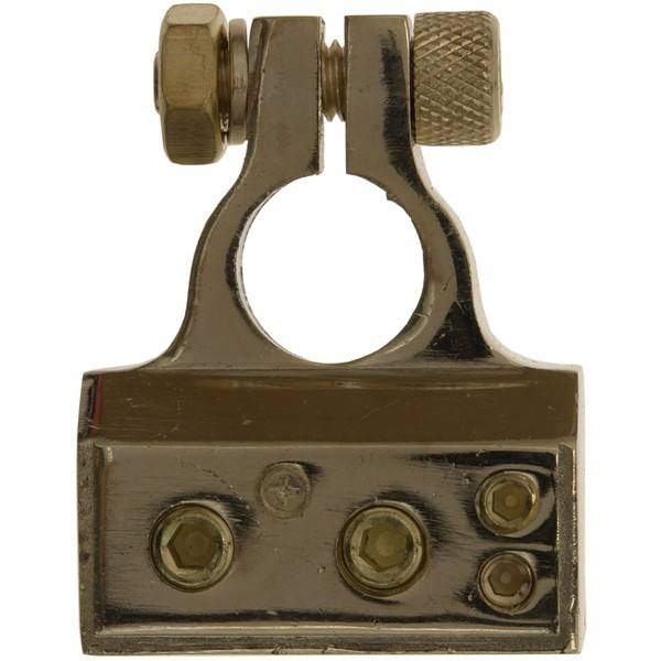 Battery terminal - Positive - With 1 x 0AWG, 1 x 4AWG & 2 x 8AWG ports