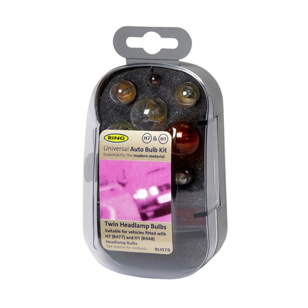 H7 & H1 (R477 + R448) Twin Headlamp Bulb Kit