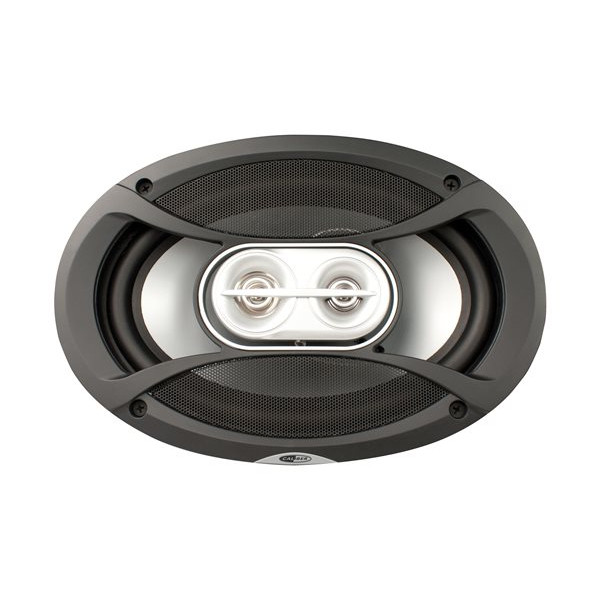 Speakers - 3-Way Coaxial with Grills - 6x9in.