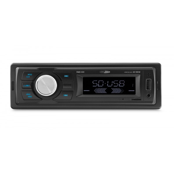 USB/SD/Aux FM Tuner Head Unit - Blue Screen