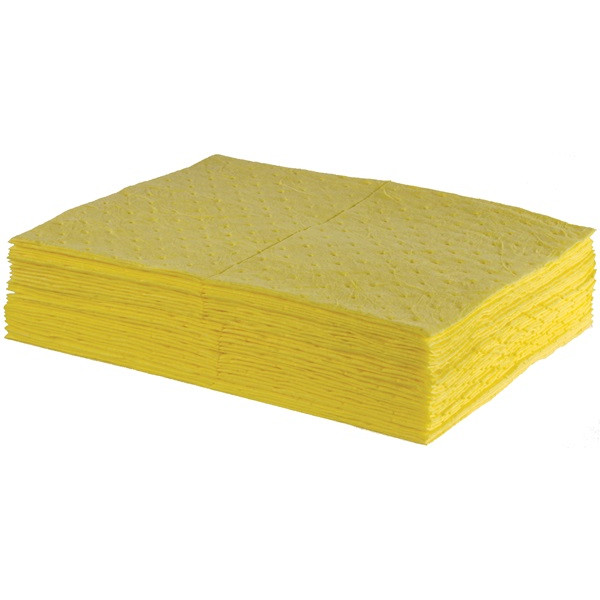 Absorbent Chemical Pads - 50cm x 40cm - Pack of 100