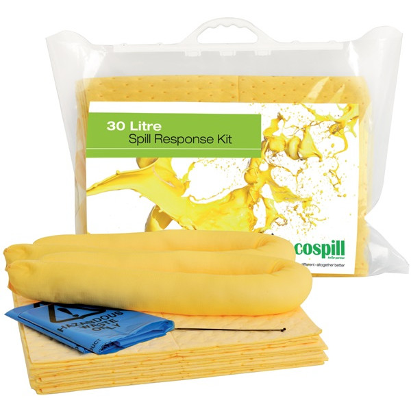 Chemical Clip Top Spill Kit - 30 Litre