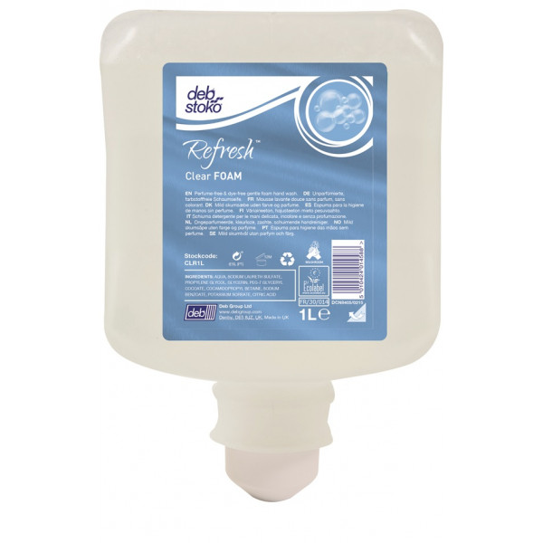 Clear Foam Hand Wash - 1 Litre Cartridge