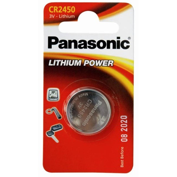 Coin Cell Battery CR2450 - Lithium 3V