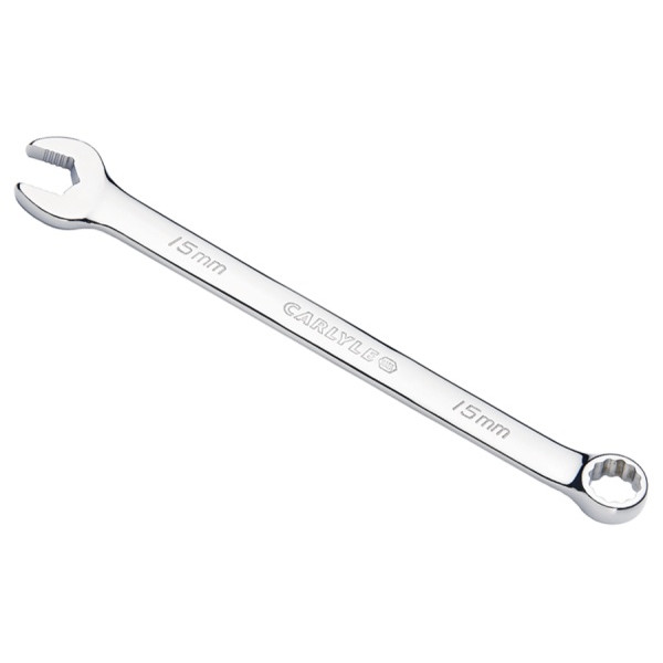 Carlyle Metric 12 Point Long Non-Slip Combination Wrench - 15 mm