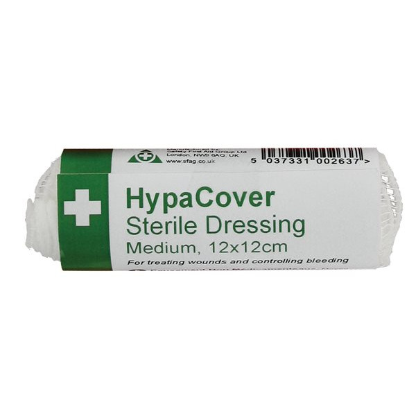 HypaCover Medium Sterile Dressings - 12 x 12cm - Pack of 6