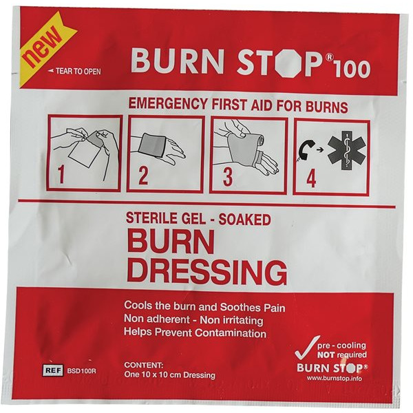 Burnstop Burn Dressing - 10cm x 10cm