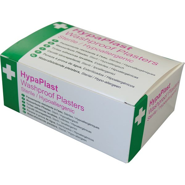 HypaPlast Pink Washproof Plasters - Pack of 100