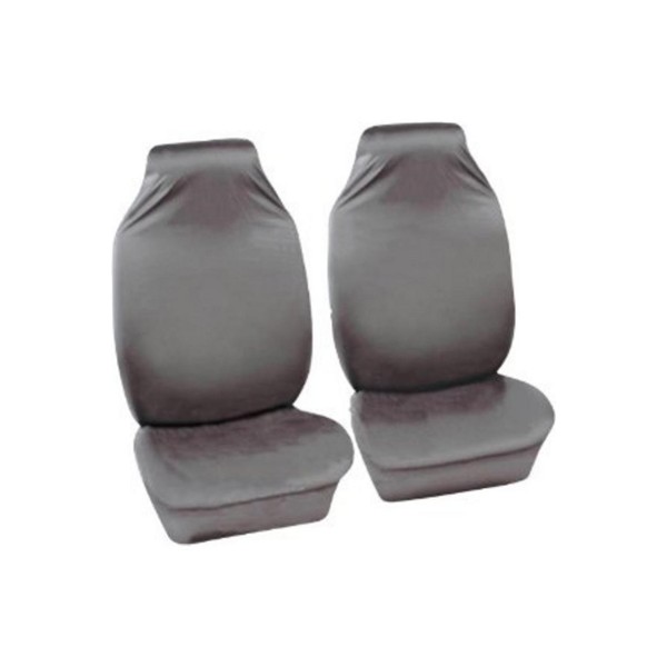 Car Seat Covers Defender - Front Pair - Grey