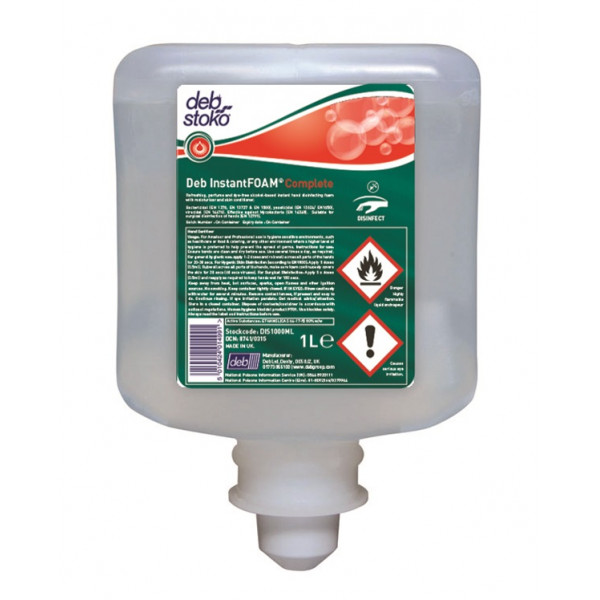 Instant Foam Sanitiser - 1 Litre Cartridge