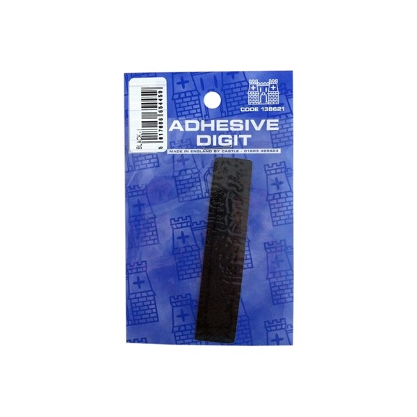 I - 3in. Adhesive Digit - Black - Pack Of 12