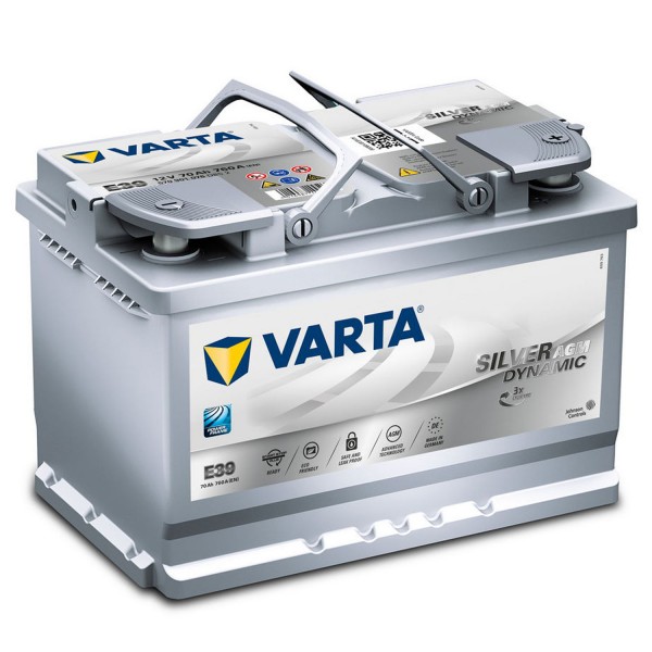 VARTA AGM Start Stop Plus Battery 12V - 70Ah - 760CCA