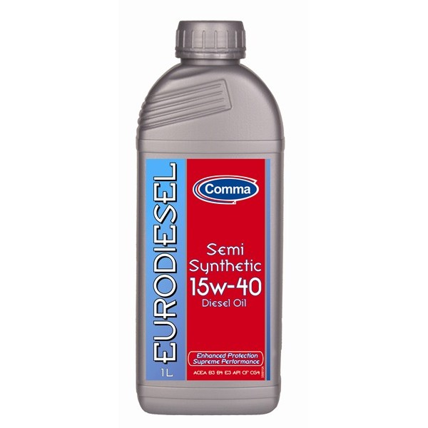 Eurodiesel 15W40 Semi Synthetic Enhanced Supreme Protection - 1 Ltr