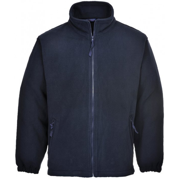 Aran Fleece - Navy - Large