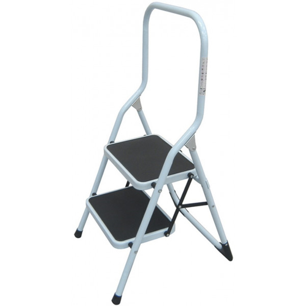 High Backed Folding Steps - 2 Step