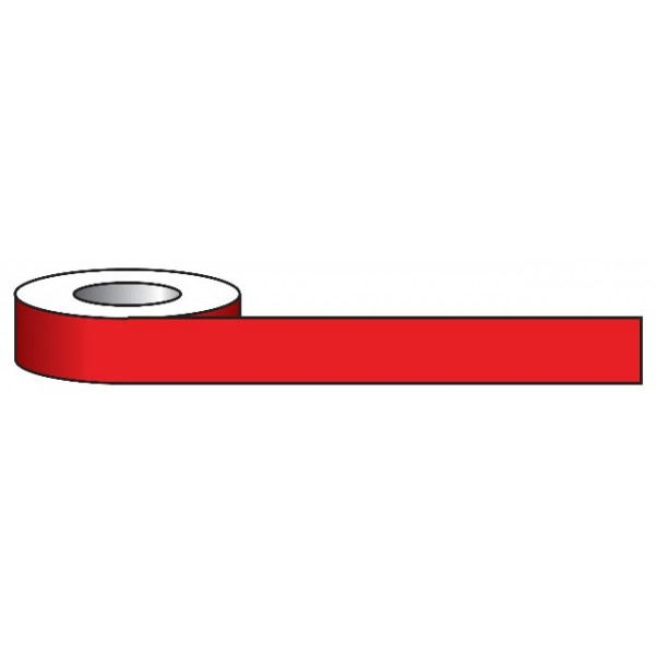 Aisle Marking Tape - Red - 33m x 50mm