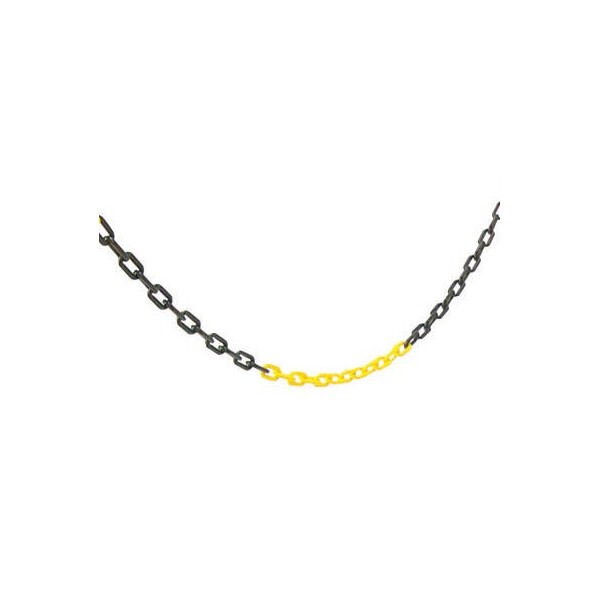 Plastic Chain - Black/Yellow - 25m