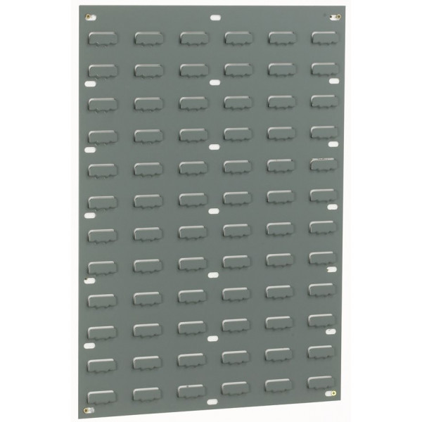 Louvre Wall Panel - Grey - 72 Louvres - 641 x 457mm