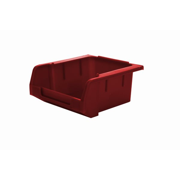 Stack & Nest Storage Bins - Red - H 50mm x L 103mm x W 100mm - Pack of 20