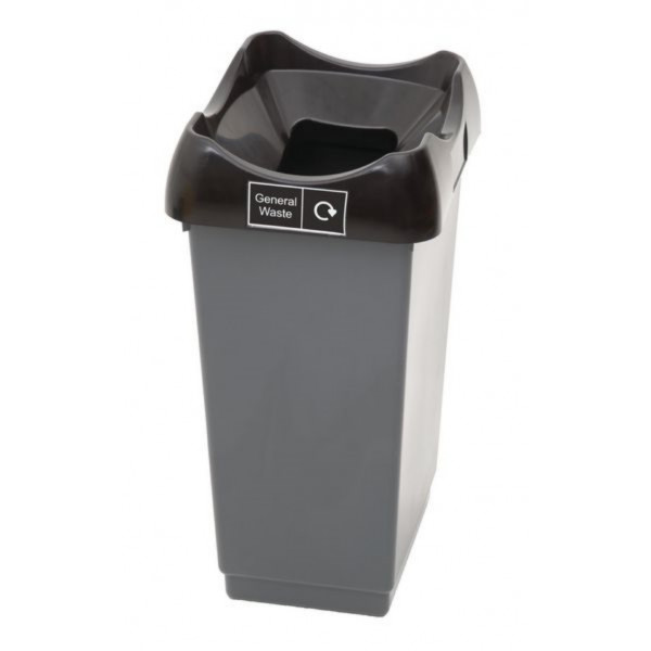 Freestanding Recycling Bin - General Waste - 50 Litre