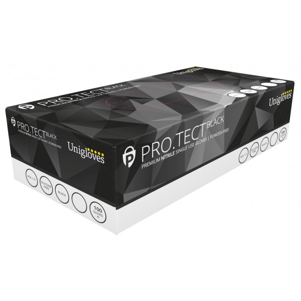 Nitrile Thick Powder Free Gloves Large