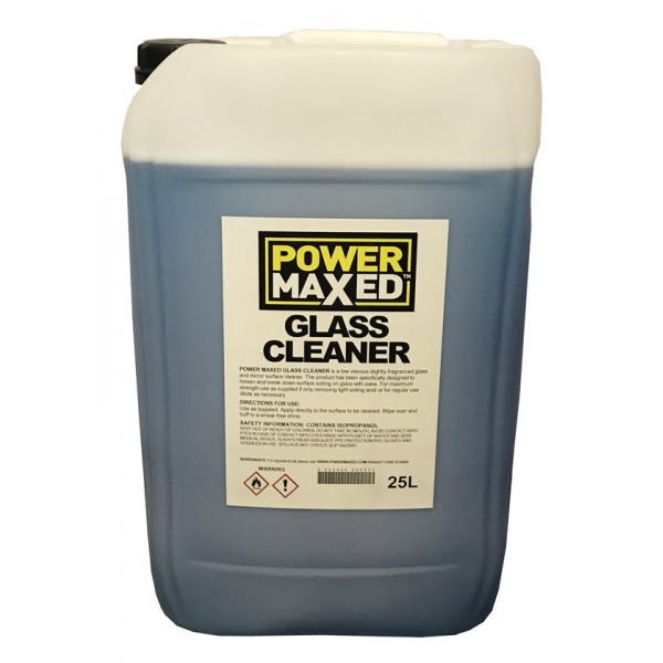 Power Maxed Window And Glass Cleaner - 25 Litre Concentrate