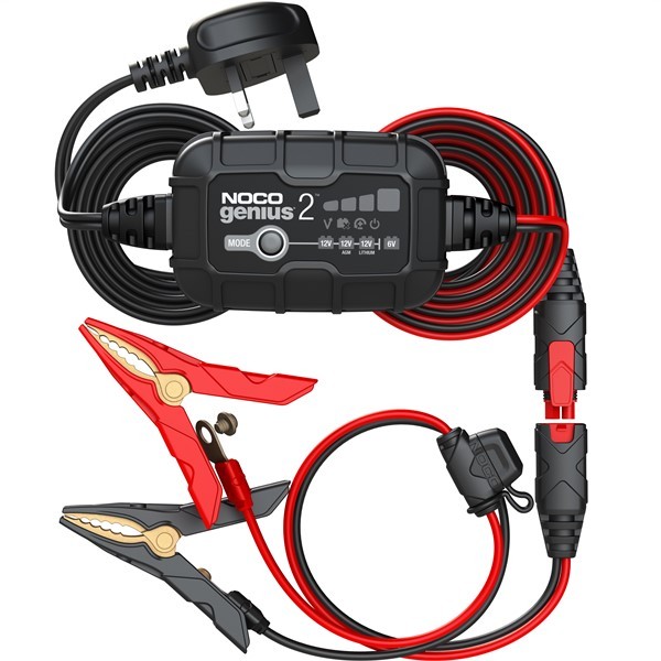 Smart Battery Charger - 6V/12V - 2A