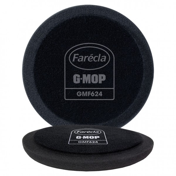 G Mop - 6in. Flexible Black Finishing Foam - Pack of 2