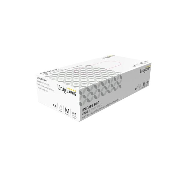 Vinyl Powdered Gloves - Extra Large - Pack of 100