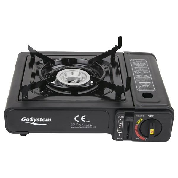 Dynasty Compact Single Burner Stove - Black