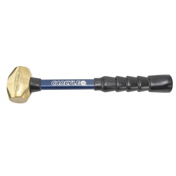 Brass Hammer - Fiberglass Handle - 12in. - 2 lb