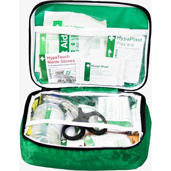 Vehicle First Aid Kit in Nylon Case